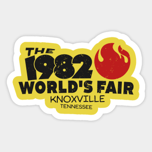 the 1982 World's Fair in Knoxville, Tennessee Sticker